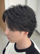 フィフス 天神大名(fifth) 福岡天神メンズフェザーパーマフェザーショートスパイラルパーマ