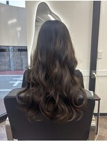 ロア 熊本(LOA)&nbsp;コテ巻き風パーマ　38ミリ