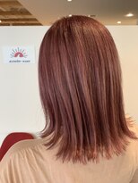 アズールサン 草加西口店(azule-sun)&nbsp;ダブルカラー,ピンク,ミルキーピンク,ブリーチ【草加】