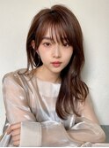 韓国ヘアレイヤーロング×大人可愛い艶髪髪質改善/高田馬場