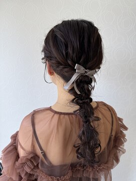 フレックスターバン(flex Turban) ループ編みおろし