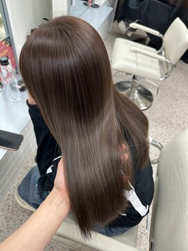 ペレ 梅田(PELE) クラゲヘアー/小顔/ココアベージュ/オリーブグレー/梅田