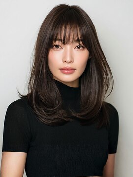 ナチュラルレイヤーカット/髪質改善カラーエステ/顔まわり/3