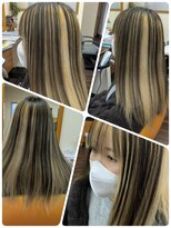 クリア 美容室&nbsp;アンブレラカラー☆デザインカラー