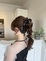 トゥルーブ バイ ファースト 富沢店(trove by first) ヘアセット/ヘアメイク/お呼ばれ/ブライダル/あみ下ろし