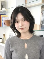 コレクティブワーク 表参道 渋谷(COLLECTIVE WORK)&nbsp;レイヤーカット レイヤーボブ チョコレートカラー 透明感カラー