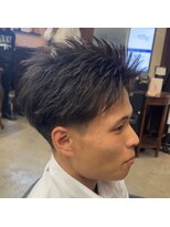 グロウ 天神店(growth)&nbsp;束感アップバングショート