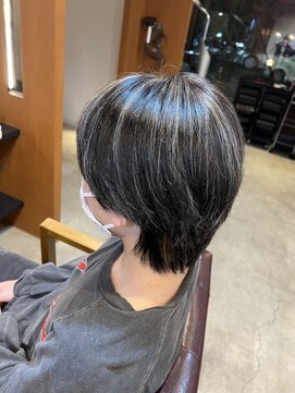 リドル ヘアー 駒生店(Riddle HAIR) さりげないハイライト