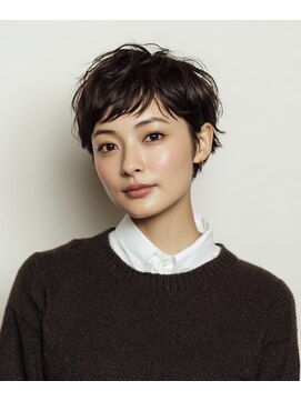 バグズ ヘアデザイン 桔梗が丘店(Baguz HAIR DESIGN) 抜け感ショートパーマ