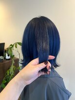 オートクチュール ランコントレ(Haute Couture Rencontrer)&nbsp;外はねボブ×ネイビー