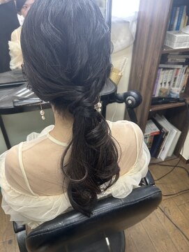 ジュン 小岩 ポニテル