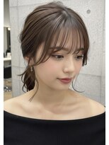 個室型美容室 グルグル 表参道店(GULGUL) 顔周りカット/シースルーバング