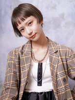 ピークアブー アヴェダ ギンザシックス(PEEK-A-BOO AVEDA GINZASIX)&nbsp;【オン眉ワイドバング】ミニボブ ショートボブ 前髪あり◆