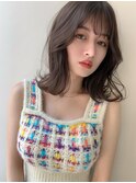 鎖骨ミディアム×暗髪