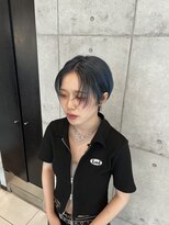 アース 名取店(HAIR&MAKE EARTH)&nbsp;ネイビーブルー