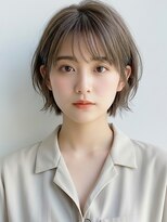 ディアーナ(DIANA)&nbsp;小顔くびれショートボブシアーグレージュくすみ透明感夏カラー