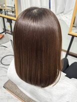ヘアメイクアクト 都賀店&nbsp;髪質改善メテオカラービフォーアフター
