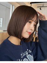 サンドナル 鹿児島天文館(sand NALU)&nbsp;ハッシュカット/グレージュ/デザインカラー[鹿児島天文館]