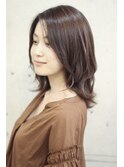 &-hairのくびれソフトウルフ☆ミディアム
