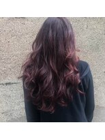 フィゼル 福島店(fizelle)&nbsp;ピンクパープルグラデーション＊池本弥桜