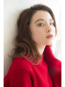 ミエル ヘア 新宿(miel hair) 【miel hair新宿】カジュアルミディ☆