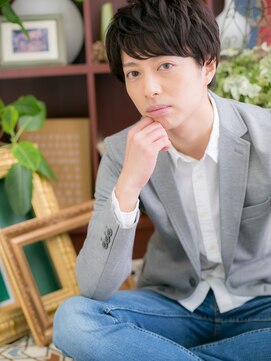 カバーヘア ブリス 大宮西口(COVER HAIR bliss) ビジネスにも合う☆くせ毛風グランマッシュm1大宮20代30代40代