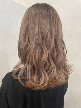 アクイール ピュール ヘア(Accueillir Pur hair) インナーカラー☆オレンジ