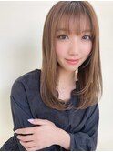 髪質改善×極艶ストレートヘア