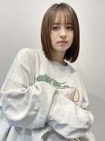 美髪/ホワイトグレージュ/大人かわいい/こなれミディ[銀座]