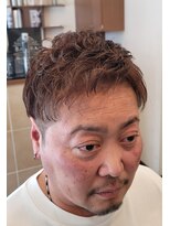 ホットナップス 尼崎店(HotNaps)&nbsp;ツーブロック×ニュアンスピンパーマ