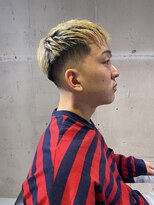 フランクスバーバーザスタンド(Frank’s barber the stand)&nbsp;金髪クロップフェードE