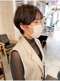 スタイリング簡単な大人ショートヘア*〔銀座/新橋/ショート〕