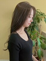 トローノ 栄(TRONO)&nbsp;オリーブアッシュ　透明感カラー　ベージュカラー　ブリーチなし