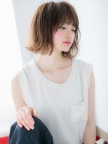 アルバハナレ 横浜(αlba HANARE)&nbsp;関内/髪質改善/ウザバング×ラフな外ハネボブパーマh