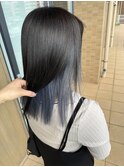 インナーカラー グレー