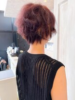 キャアリー(Caary)&nbsp;福山パーマ20代30代40代50代人気Caaryウェーブ大人ショートヘア