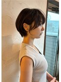 くびれショートボブ