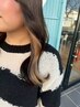 【チラ見えが可愛い♪】　インナーカラー＋カラー& 1ステップtr　￥9500