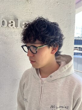 バランス(balance) 無造作パーマ