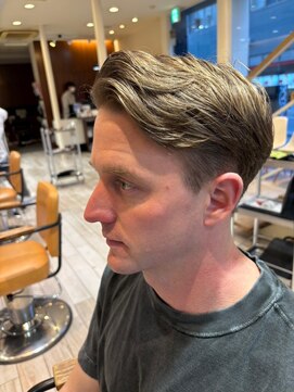 クラップス 横須賀中央店(CLAPS) ビジネスショートメンズマッシュツイストパーマツーブロック