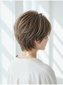 白髪ぼかしカラー/脱白髪染め/グレイカラー/大人女性