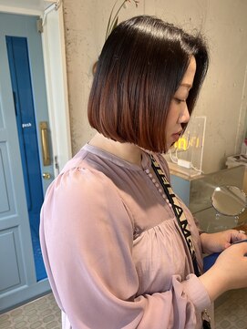 ペピンバイメルシー(pepin by merci.) ＊ グラデーションカラーボブ