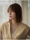 《benji》シンプルなボブ