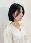 切りっぱなしボブ［＃渋谷駅＃韓国＃髪質改善］