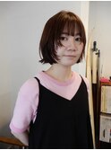 癖毛のボブ