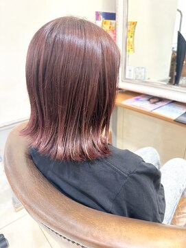 ネオリーブ チロル 横浜西口店(Neolive CiroL.) ラベンダーピンク/ハイライト/ハイトーンボブ【横浜】k