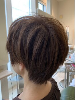 イーズヘアー(ease hair)の写真/ショートヘアはスタイリストの技術が命★髪質を見極めあなたに似合うスタイルをご提案します!