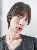 シド 表参道(s.i.d)&nbsp;前上がりシースルーマッシュウルフ×韓国アイドルメンズメイク