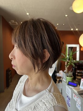 コレットヘア(Colette hair) 【ISHIKAWA】大人の丸みショート／丸みショート／大人ショート