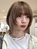 シャルムバイケンジ(Charm.by KENJE)&nbsp;暗めカラーグランマッシュデザインカラー髪質改善20代30代有楽町